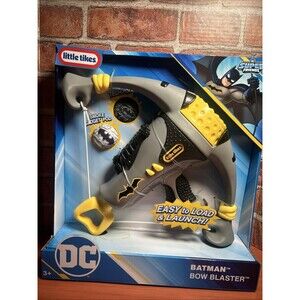 Little Tikes Batman Bow Blaster DC Super Friends 12 Foot Blasting Range New 3+